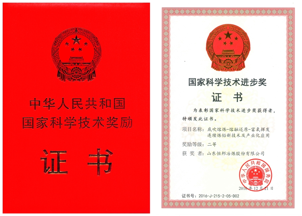 國家科學技術進步二等獎